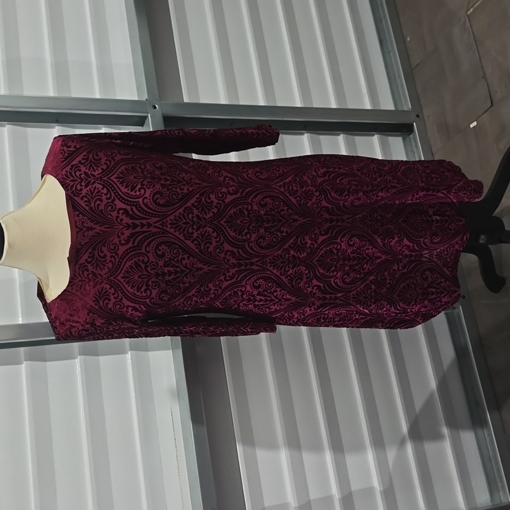 R&K Red Midi‎ Dress Size 14